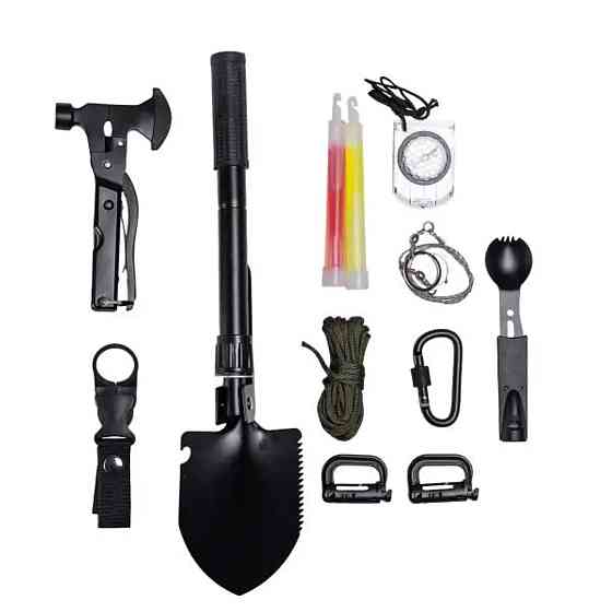 Lugi Туристичний набір інструментів для виживання 22х17х15 см Lugi HP-D-4 Коломыя