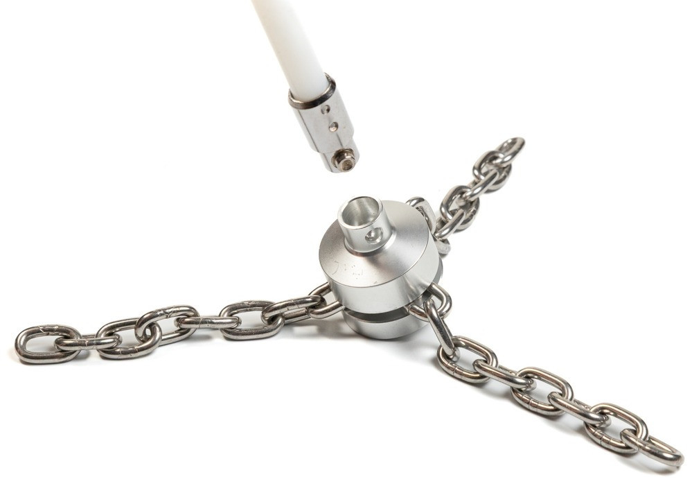 Алюминиевая щетка с цепочками Ecodym Турбо-Щітка 280 мм Киев - изображение 13