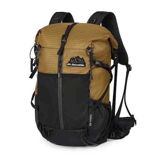 Рюкзак туристичний Naturehike Helium CNK2300016, 30+5 л, коричневий Київ