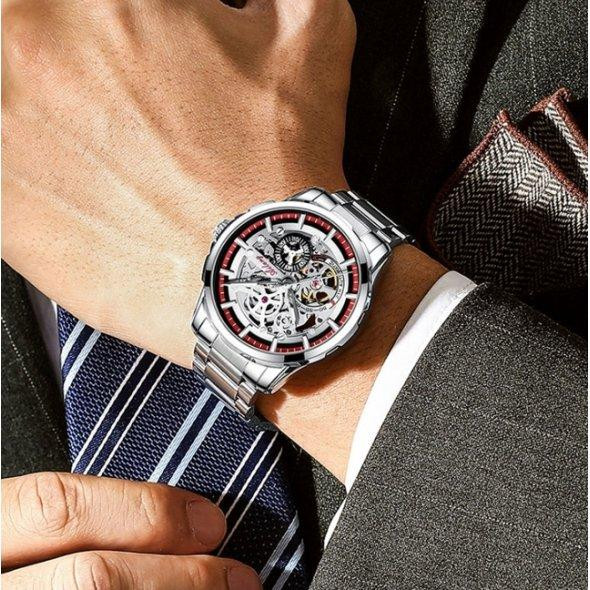 Чоловічий наручний годинник Ailang Sceleton Вінниця - фото 7