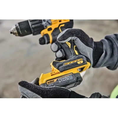 Шуруповерт DeWALT XR Li-Ion PowerStack 90 Нм, 18V 2x1.7Ah, кейс TSTAK (DCD805E2T) Винница - изображение 5