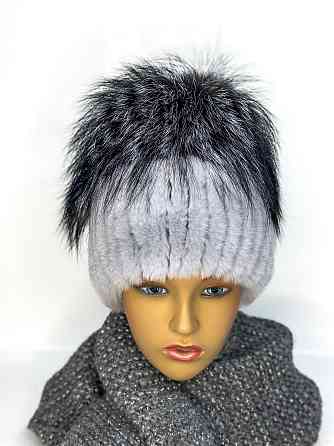 Шапка хутряна жіноча Ніка Світло-сірий Харків