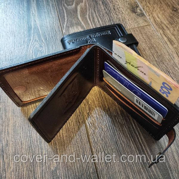 Обкладинка "Учасник бойових дій" з відділами для пластикових карток на кнопці Київ - фото 4