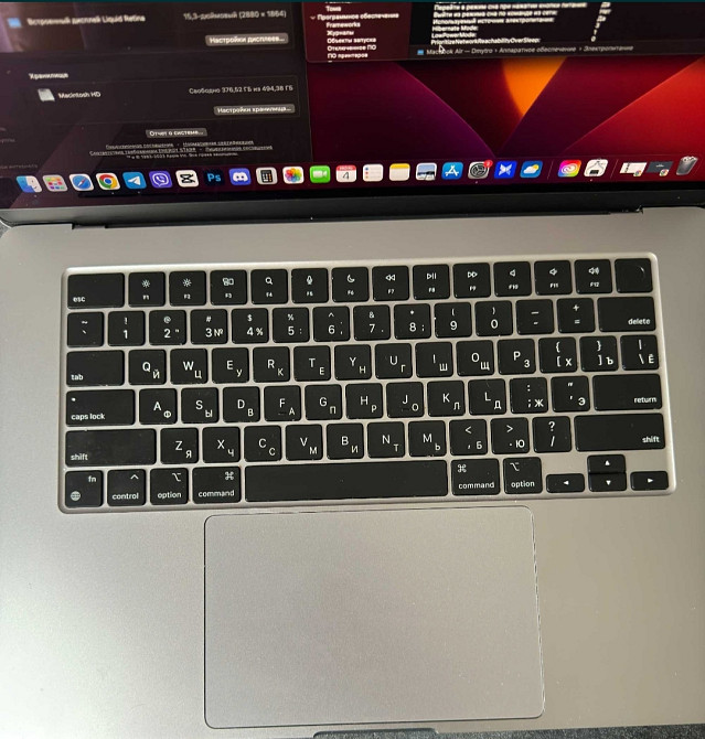 Ноутбук: MacBook Air 15 M2 512 Gb SSD GB 8 Gb. 2023. Киев - изображение 3