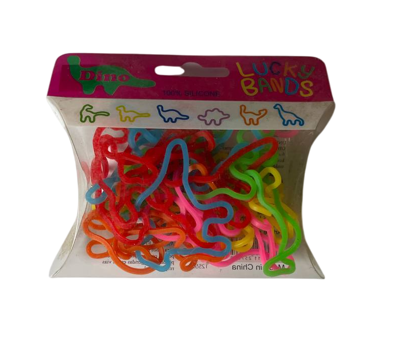 Браслети "Lucky Bands-Dino" різнокольорові Рівне - фото 1