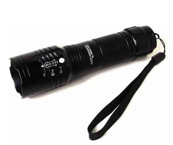 Ліхтар X-Balong BL-8900-P90 zoom + ЗУ 220/12В + 18650 + 5 режимів Вінниця