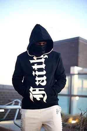 Худі, чорна толстовка чоловіча, світшот 2702804774 розмір 44 Дніпро