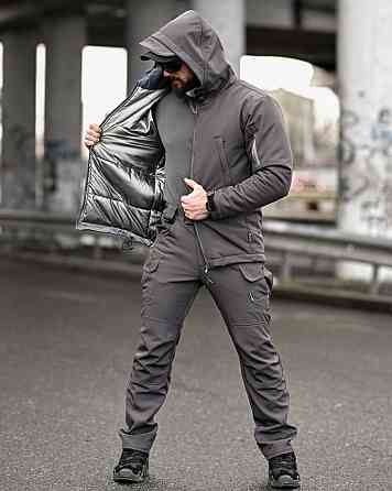 Зимний тактический костюм 7.62 grey ТР6559 Одесса
