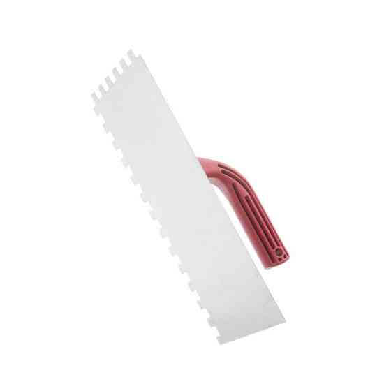 Тертка сталева, оцинкована, 280×130 мм, зуб: 10×10 мм INTERTOOL KT-0007 Київ