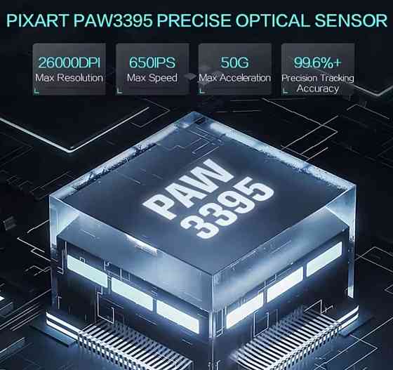 НОВИНКА ігрова мишка ‼️ THUNDEROBOT ML901 ‼️ black ‼️ paw 3395 ‼️ Харків