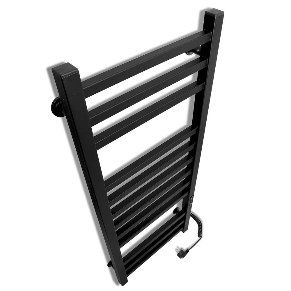 Електрична рушникосушка Laris Зебра Імідж ЧКЧ12 350Х900 чорний, праве підключення Київ - фото 4