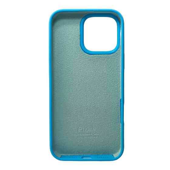 Чохол для смартфона Silicone Full Case AA Open Cam for Apple iPhone 16 Pro Max 38,Surf Blue Киев