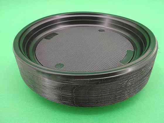 Миска одноразова пластикова 220 мл Чорна (50шт) Харків