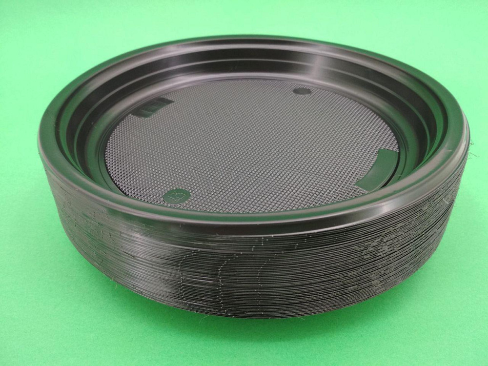 Миска одноразова пластикова 220 мл Чорна (50шт) Харків - фото 2