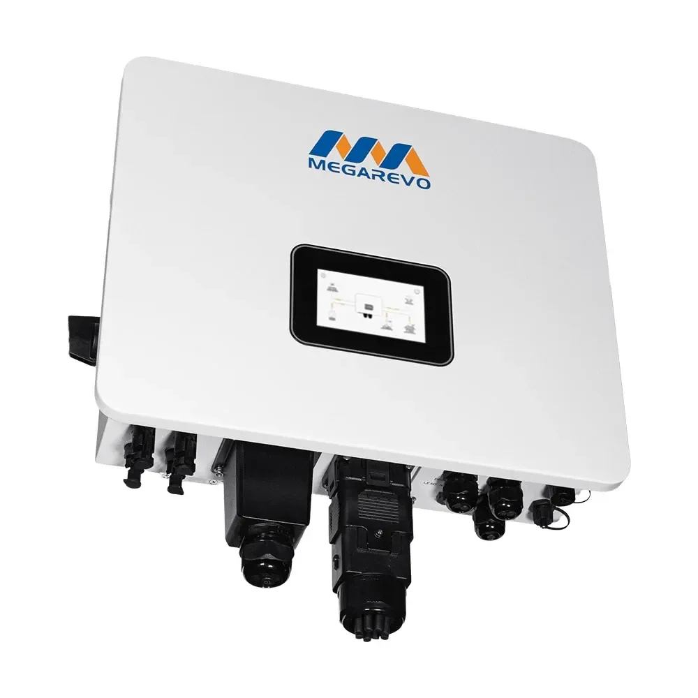 Гібридний однофазний інвертор для сонячних панелей 6kW Megarevo R6KL1DA-G2S 2 MPPT WiFi (42-00238) Київ - фото 8