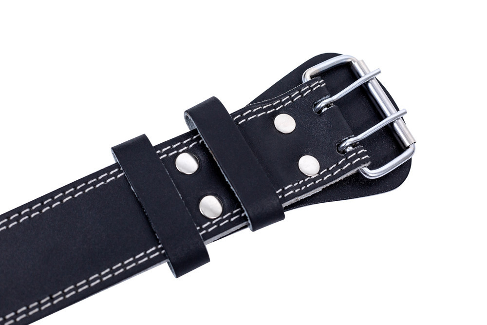 Пояс шкіряний VNK Leather для важкої атлетики та пауерліфтингу регульований підтримка спини розмір S Київ - фото 5