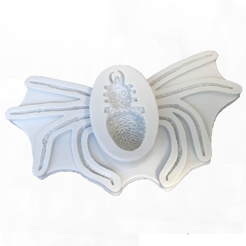 Молд силиконовый Паук 167 на 91 мм серый Киев - изображение 8