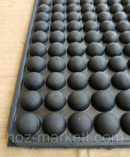 Коврик резиновый придверный  массажный 72 см х 43 см Харьков - изображение 2