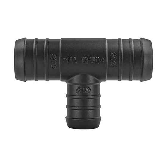 Фитинг штуцер з'єднувач шлангів універсальний (25х25х20 мм) Київ