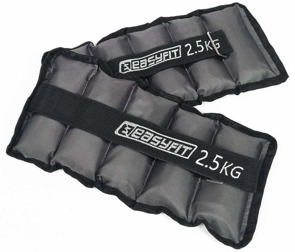 Обтяжувачі для ніг та рук з металом EasyFit Metal 2,5 кг (пара) Коломия - фото 1