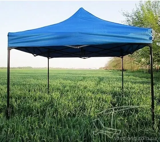 Шатер Раздвижной усиленный 3х 2 черный каркас синий Коломия