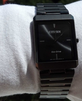 Японские тонкие часы - Citizen Eco-Drive AR3107-57E, сапфир, РРЦ $525   Оригинальные Киев - изображение 4