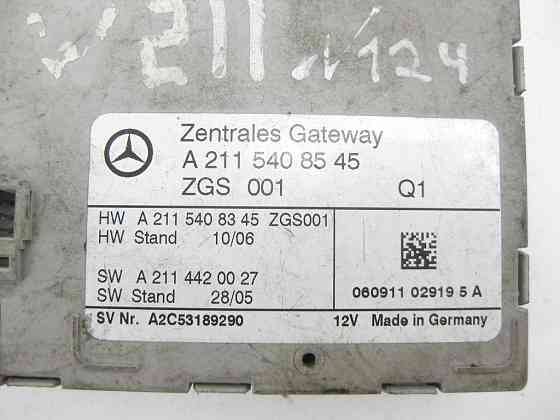 Mercedes-Benz  A2115408545 Блок управління Zentrales Gateway E-class W211 E-class S211 Одеса