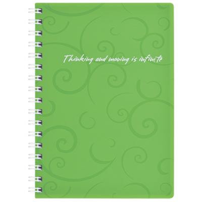 Блокнот Buromax spiral side, А6, 80sheets, Barocco, square, green (BM.2589-615) Винница - изображение 1