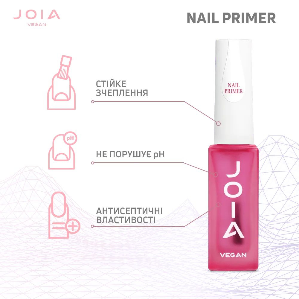 Бескислотный праймер Nail Primer JOIA vegan 15 мл Киев - изображение 5