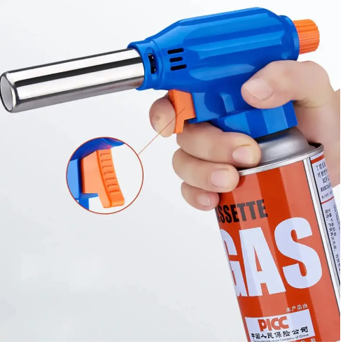 Портативная газовая горелка SF-129/SF-158 на баллончик с пьезоподжигом 0594 Одесса - изображение 2