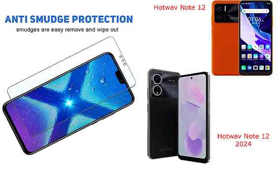 Защитное стекло NeoGlass для Hotwav Note 12, Note 12 2024 – ультрапрозрачное и устойчивое Киев