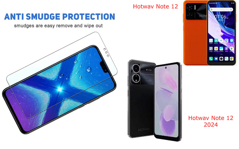Защитное стекло NeoGlass для Hotwav Note 12, Note 12 2024 – ультрапрозрачное и устойчивое Киев - изображение 3