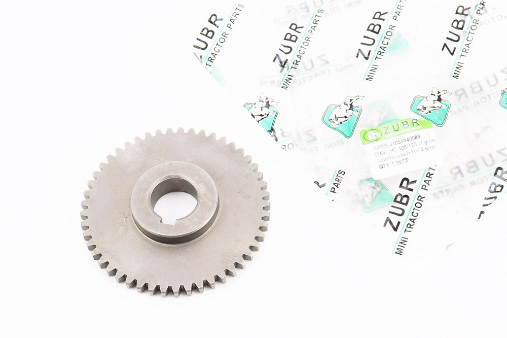 Шестерня 1-ї передачі проміжного валу  Z-49, d-25mm 178F Київ - фото 1