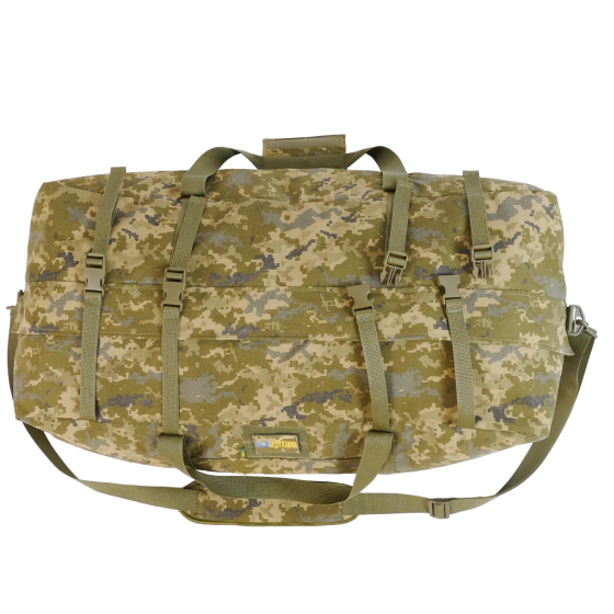 Сумка тактична Kiborg Military bag 130L Pixel. Транспортна сумка військова, армійська сумка на 130 літрів Київ