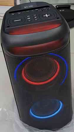 Портативна підлогова колонка на 50 Вт, колонка блютуз, 2 мікрофони. Київ