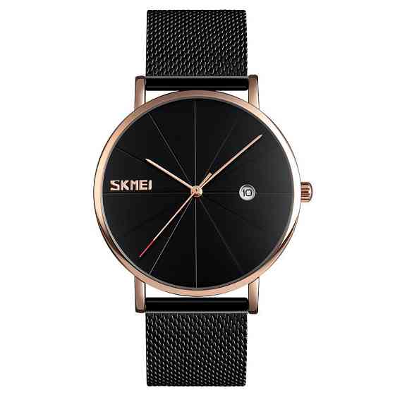 Оригинальные мужские часы Skmei 9183 Tiger Black gold Киев