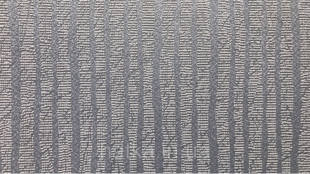 Шпалери вінілові на флізеліні Marburg Chelsea 0.53х10 темно-сірі та чорні смуги Київ - фото 1