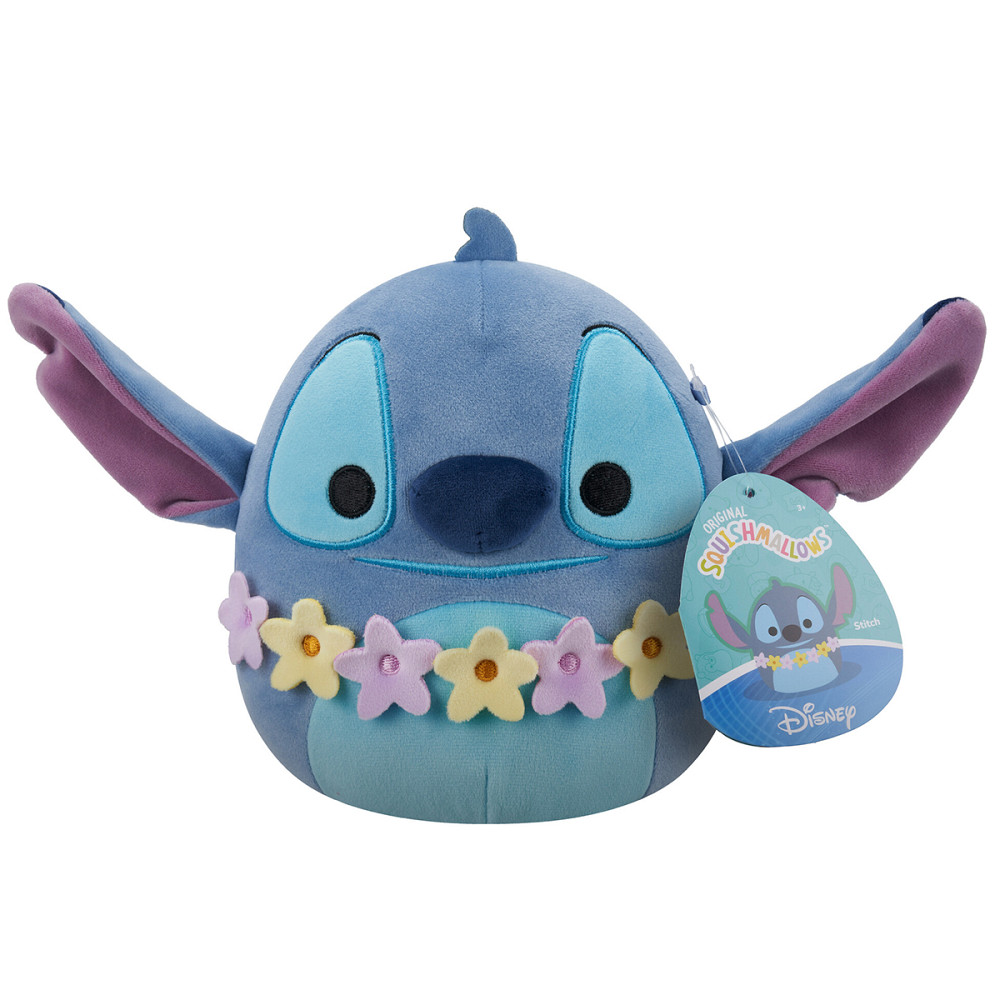 М'яка іграшка Squishmallows серії Disney - Стіч в гавайських леях (17 см) Дніпро - фото 7