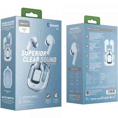 Наушники Acefast T6 Ice blue (6974316281559) Винница