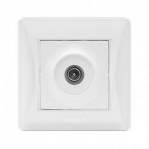 BINERA білий Розетка внутрішня 1-а TV Videx Житомир - изображение 1