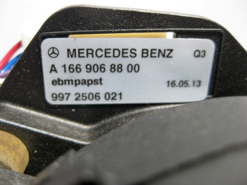 Mercedes-Benz  A1669068800 Вентилятор охолодження аудіосистеми Comand ML/GLE W166 GLE Coupe C292 GL/GLS X166 Одесса - изображение 4