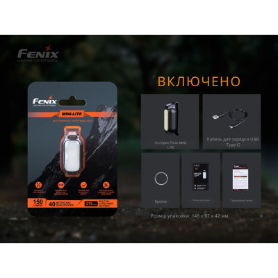 Фонарь Fenix MINI-LITE Вінниця - фото 3