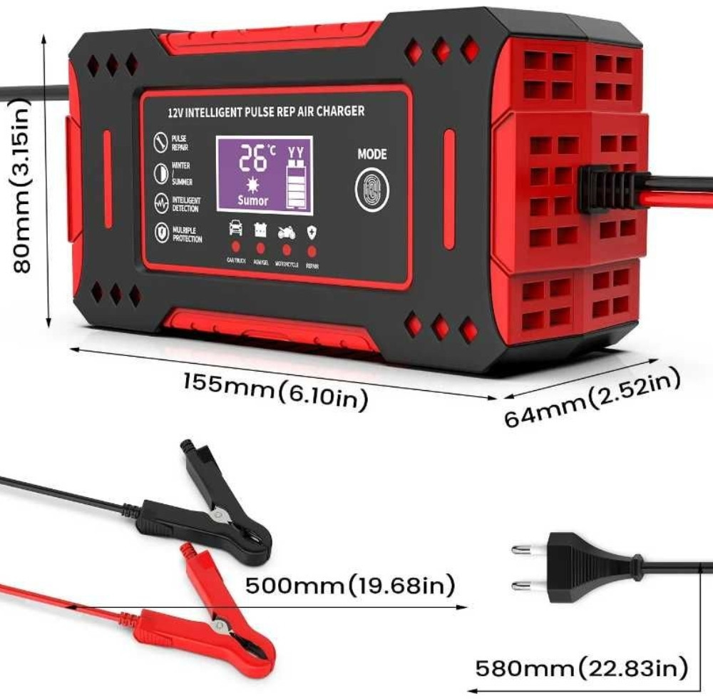 Зарядний пристрій/Зарядное устройство 12V 6A/8А/10А Киев - изображение 3