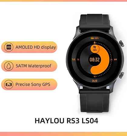 HAYLOU Solar RS3 смарт часы AMOLED часы GPS 5 Киев