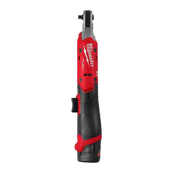 Гайковерт-трещотка угловой компактный аккумуляторный бесщеточный 1/4'' MILWAUKEE, M12 FIR14G2-252B, 61Нм (зарядное устройство С12, Одесса