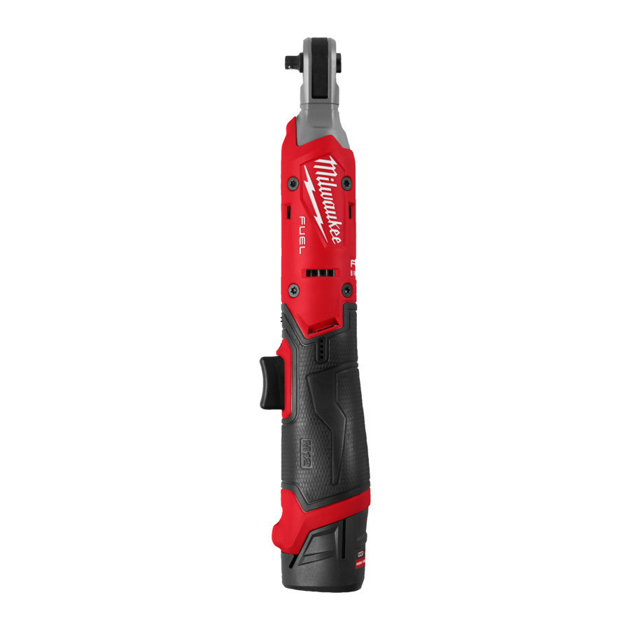 Гайковерт-трещотка угловой компактный аккумуляторный бесщеточный 1/4'' MILWAUKEE, M12 FIR14G2-252B, 61Нм (зарядное устройство С12, Одесса - изображение 1