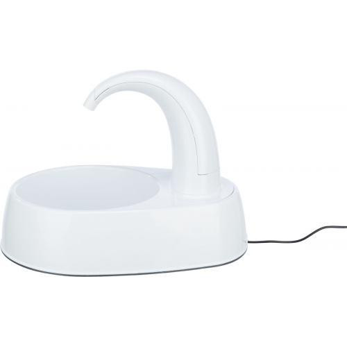 Поилка-фонтан Trixie Curved Stream для кошек и собак, белая, 2,5л, 25х24,5х35 см (пластик) Винница - изображение 4