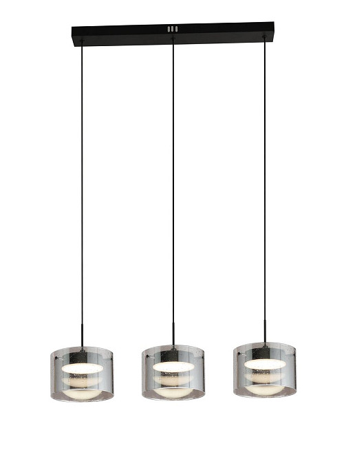 VALESO Підвісний світлодіодний світильник G 2922/3L 42W Димчасто-чорний Коломыя - изображение 1