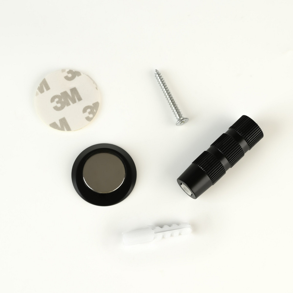 УПОР МАГНІТНИЙ ДЛЯ ДВЕРЕЙ M-135 BLACK ЧОРНИЙ Київ - фото 2