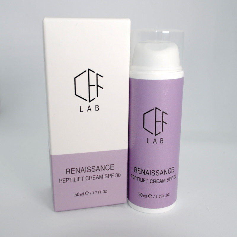 Пептидний Денний крем Spf 30 CEF Lab Renaissance Peptilift Cream Spf 30 50 мл Дніпро - фото 1